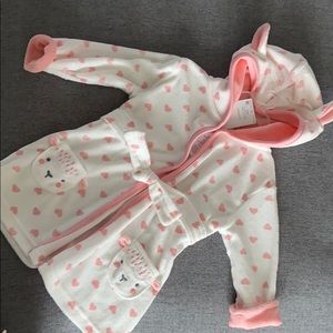 Baby bathrobe 0-9 months